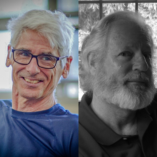 Picture of Jim Daniels and Alan Britt